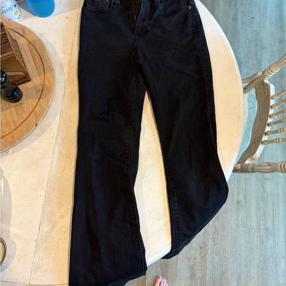 LEVI’s 726 Flare black jeans